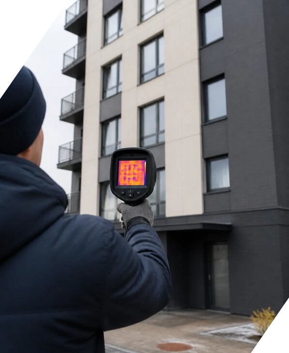 Тепловизионное обследование зданий в Лангепасе от 5050 р. | ЭкспертизаРоссия