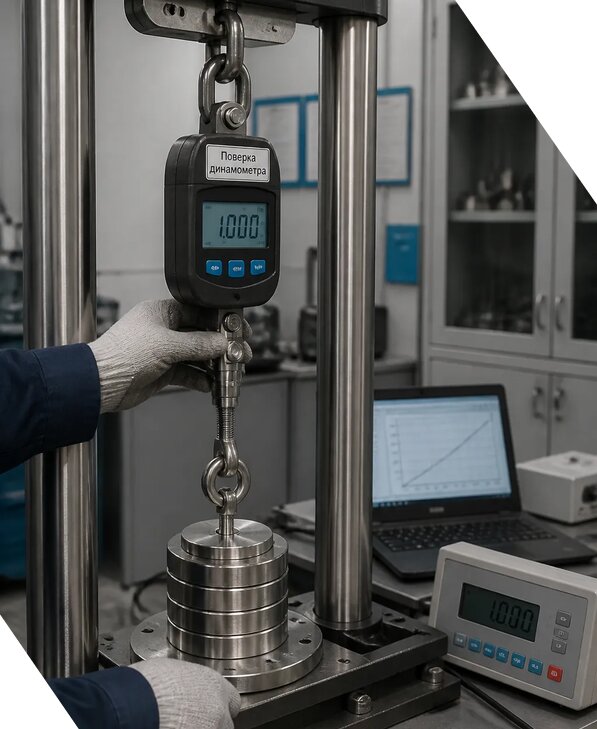 Поверка динамометров с оформлением свидетельства в Лангепасе